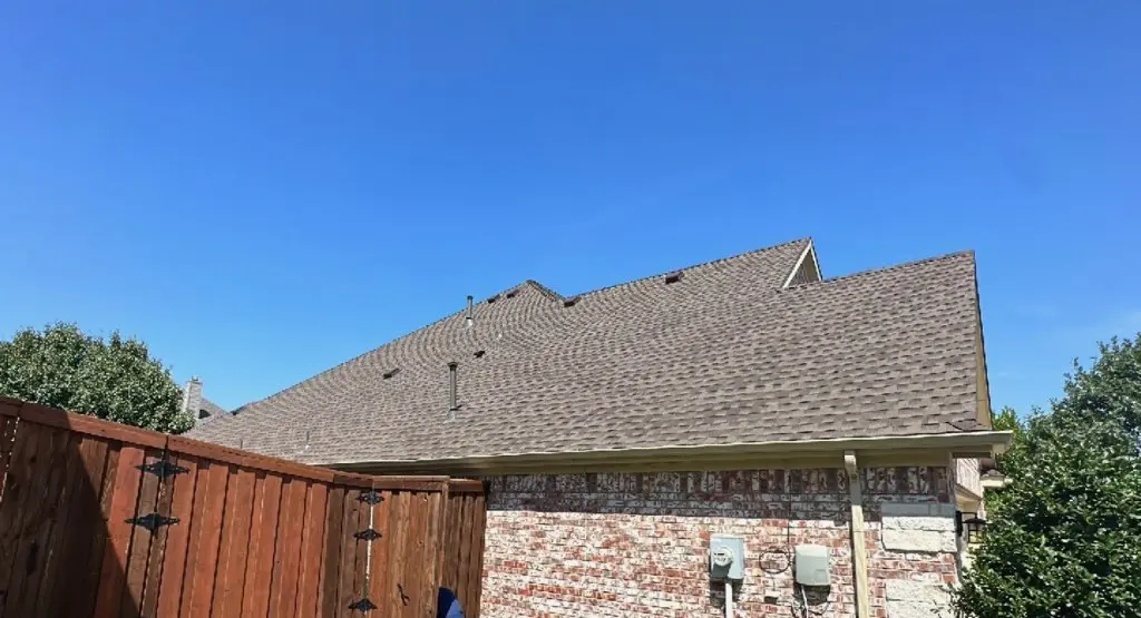 Completed roof replacement project in West Caldwell